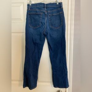 J.Crew Factory mid-rise button fly crop jeans 27